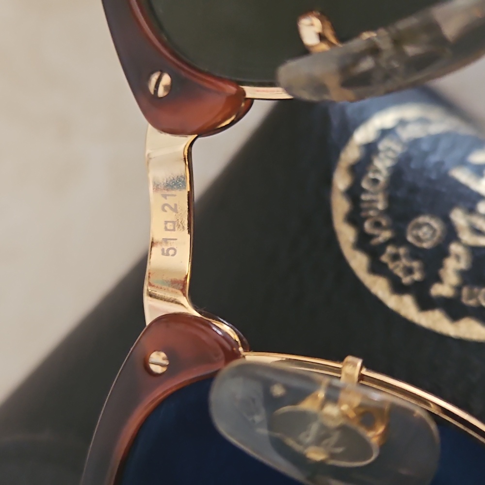 Ray-Ban P Clubmaster Polarized Sunglasses. - Picture 11 of 15
